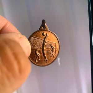 Vintage Volley Ball Medal From Italy 
From the 1980.
